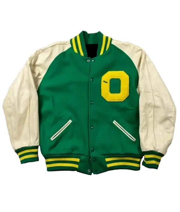 Green O Varsity Jacket