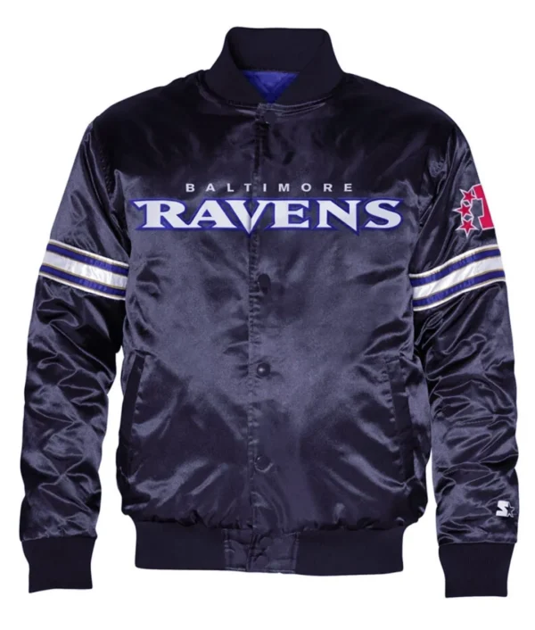Baltimore Ravens Navy Pick and Roll Jacket