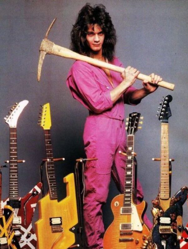 Eddie Van Halen Pink Jumpsuit