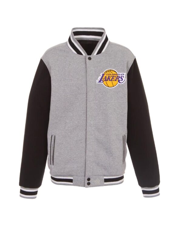 Lakers JH Design Embroidered Logo Jacket