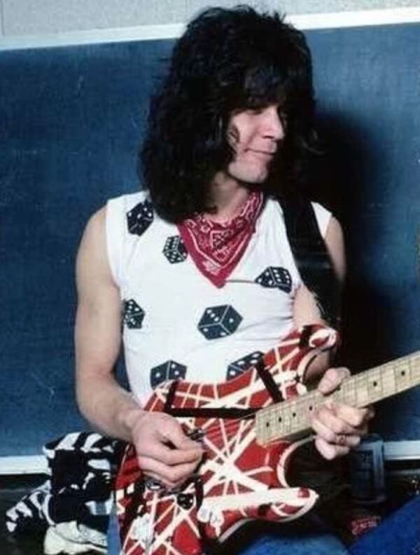 Eddie Van Halen White Dice Vest