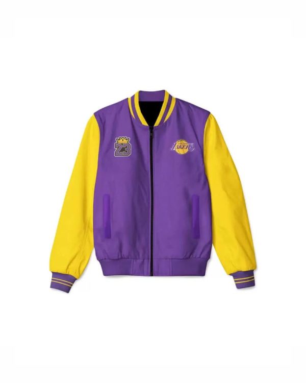 Lebron James Bomber Los Angeles Lakers Jacket