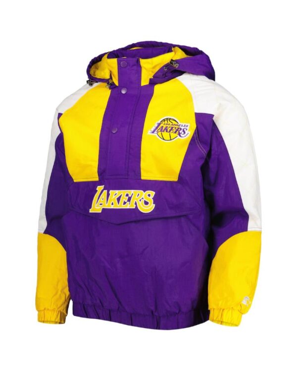 Lakers Starter Body Check Raglan Hoodie Jacket