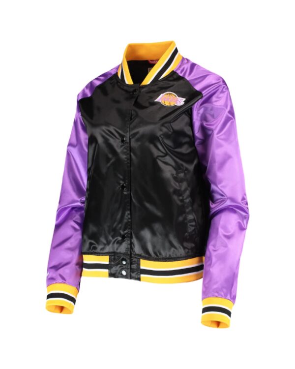 Lakers Mitchell & Ness Hardwood Classics Raglan Jacket
