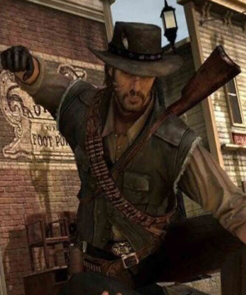 Red Dead Redemption 2 John Marston Cowboy Leather Vest